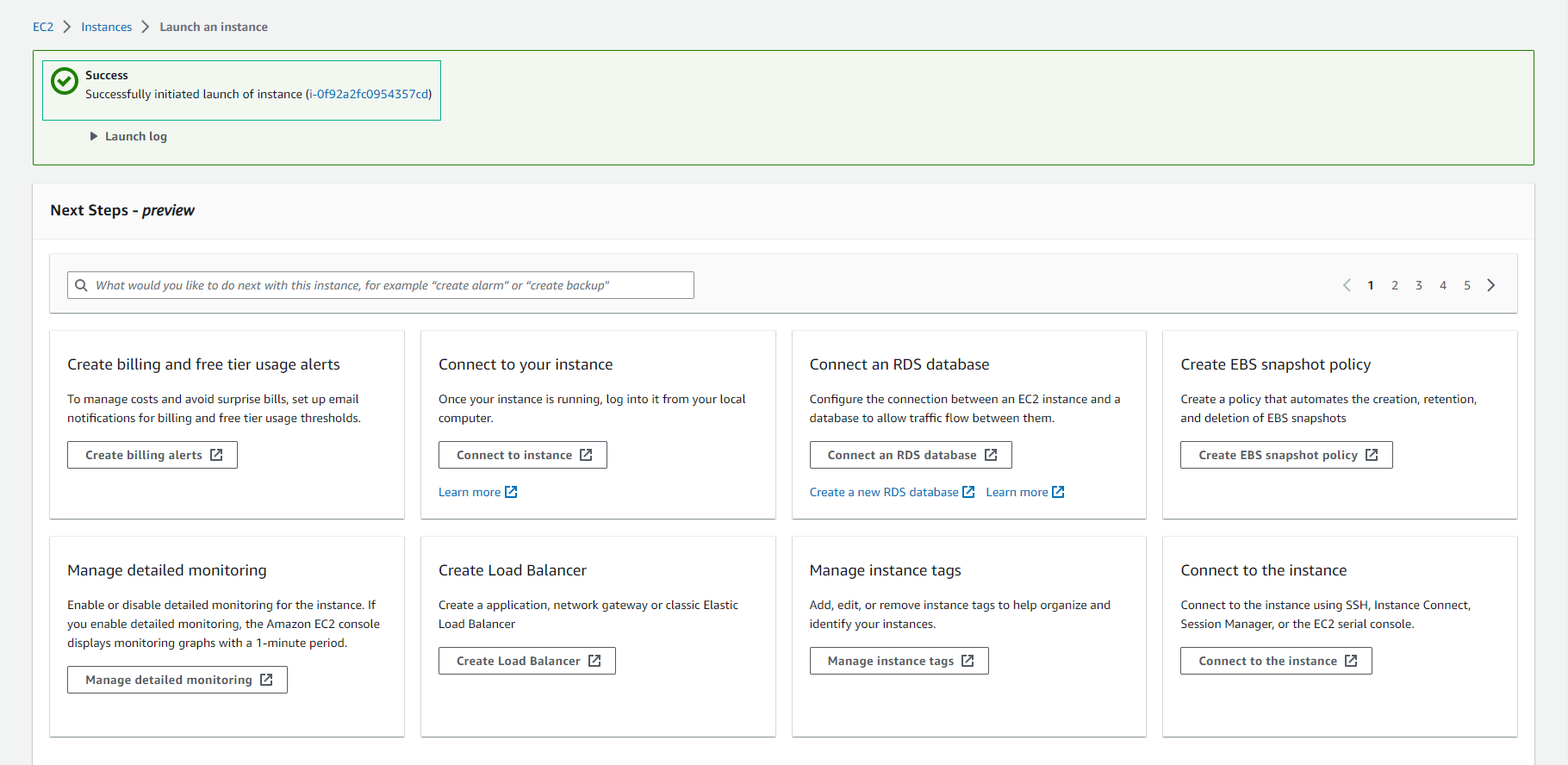 Create EC2