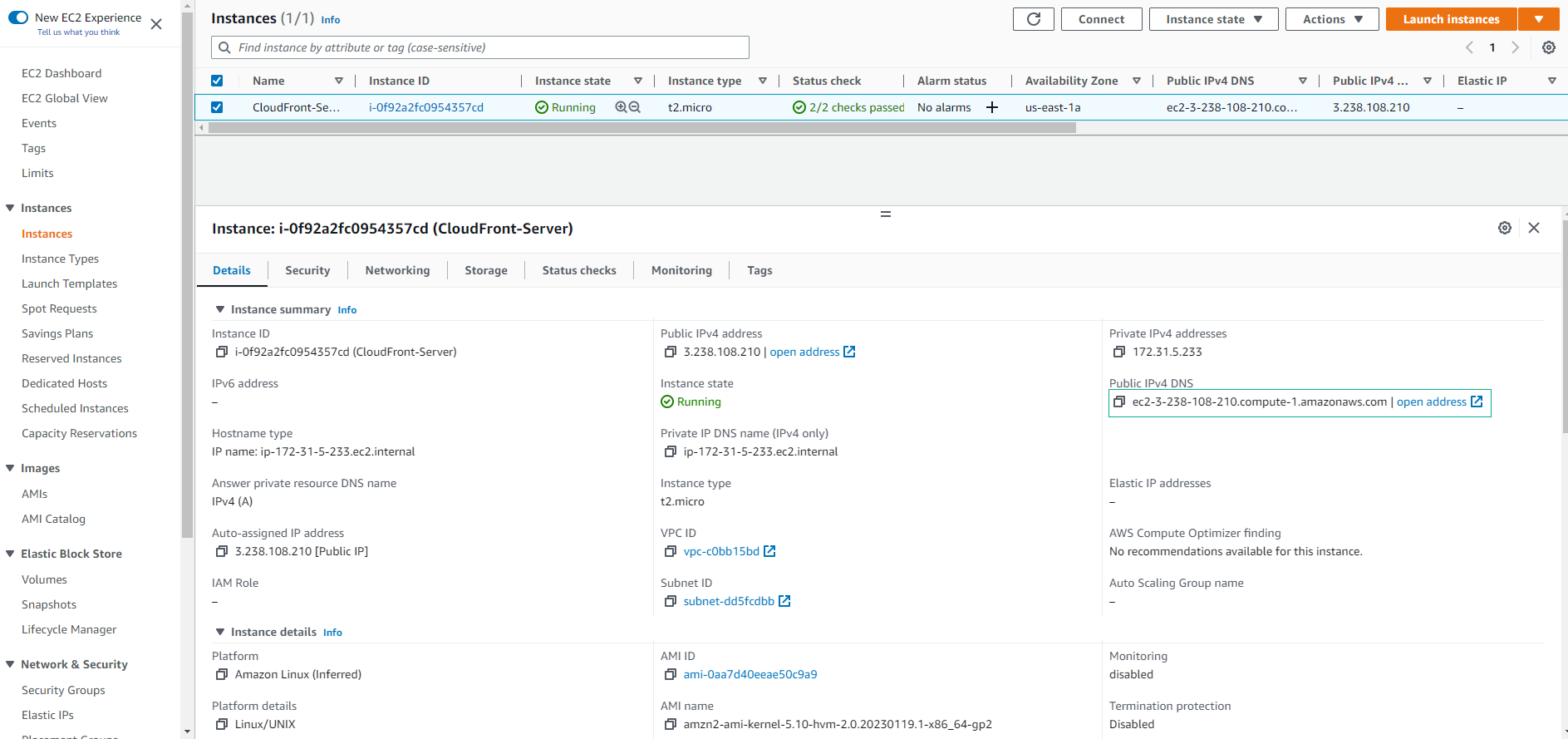 Create EC2