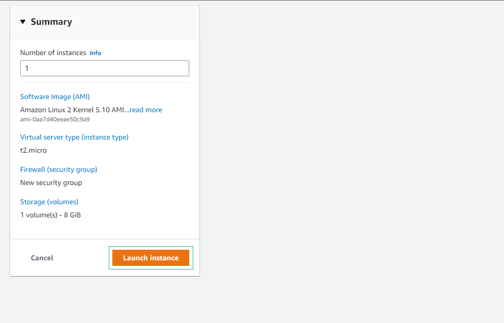 Create EC2